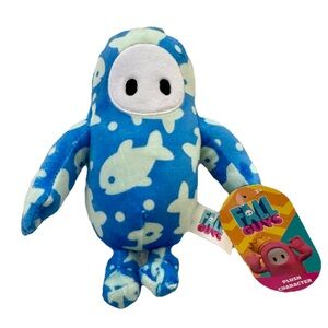 Fall Guys Wave 2 - Fish Skin Soft Plush Toy Video Game 8-Inch NEW!